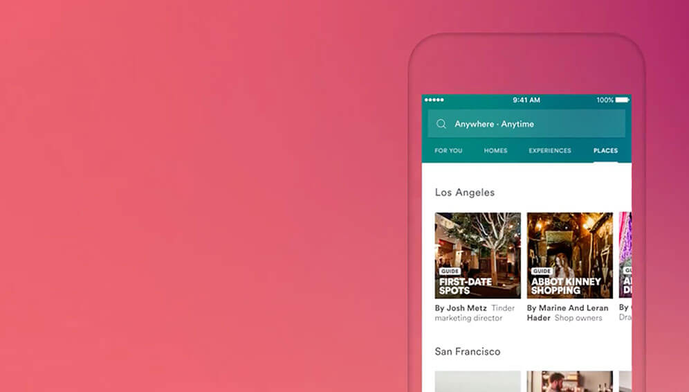 airbnb mobile app